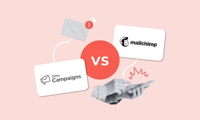 Zoho Campaigns vs Mailchi…