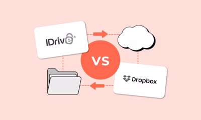 IDrive vs Dropbox